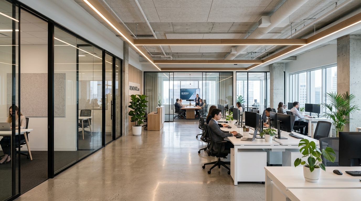 Commercial tenant improvement and office renovation services in Miami-Dade and Broward County